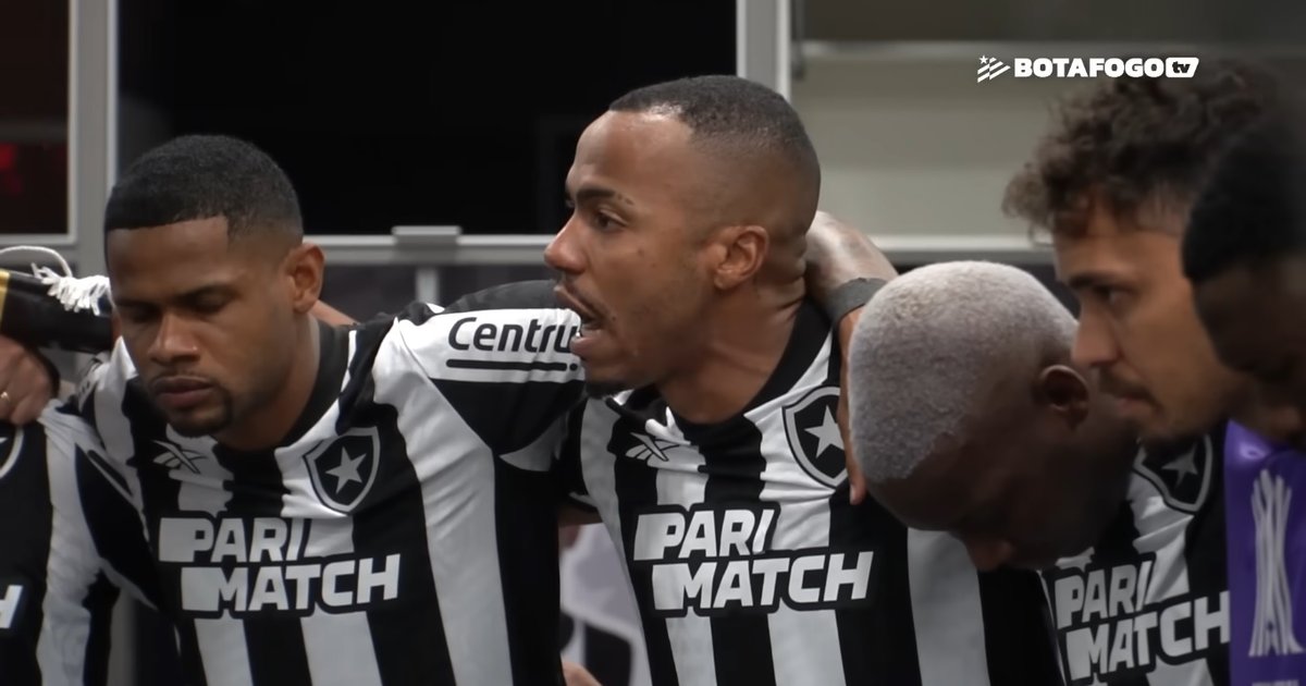 Marlon Freitas contagia vestiário do Botafogo antes de vitória: ‘Nosso time não negocia intensidade. Ninguém chegou aqui à toa’